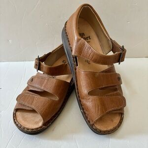 Men's Brown Leather Sandals